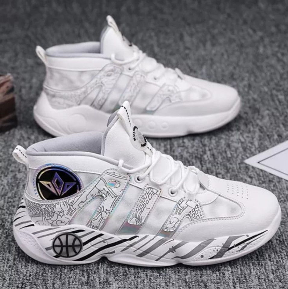 Sneakers Globe White Grey