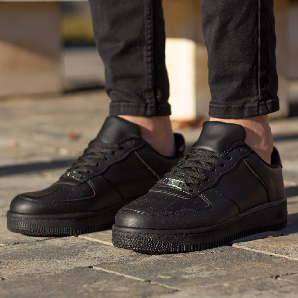 Adidasi AIR Suede Negru-Maro