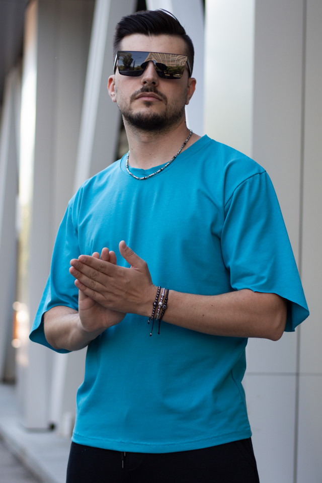 Tricou Exclusive R3 Turcoaz