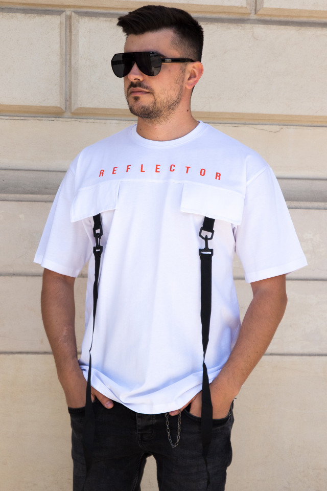 Tricou Oversized 2705 Alb