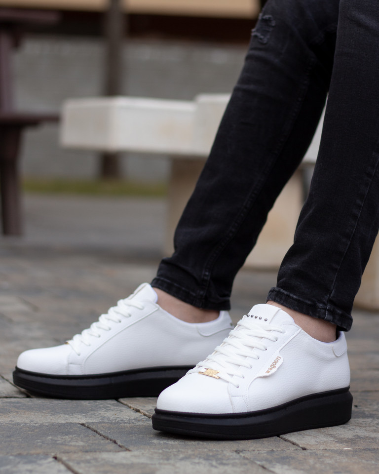 Adidasi KD 01 Alb-Negru