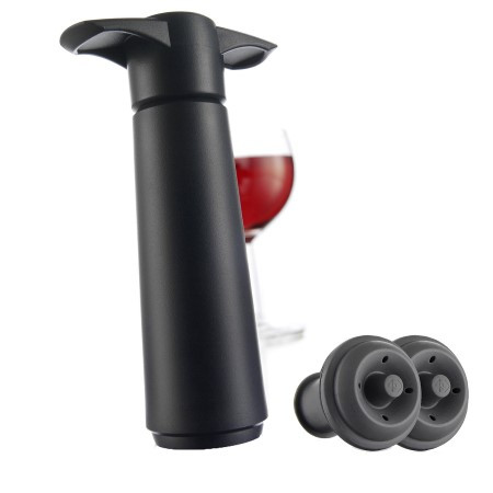 Vacu Vin Pompa Vacumat Wine Saver Giftpack Black