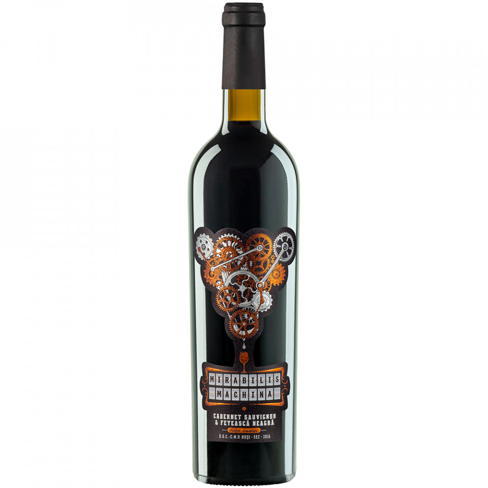 Vincon Mirabilis Machina Cabernet Sauvignon & Fetească Neagră 2016, Sec, 14%, 0.75L
