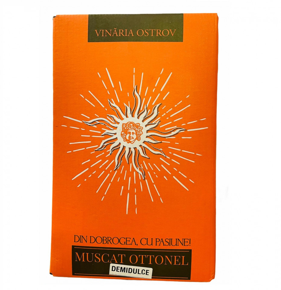 Domeniile Ostrov Muscat Ottonel Demidulce Bag in Box 10L