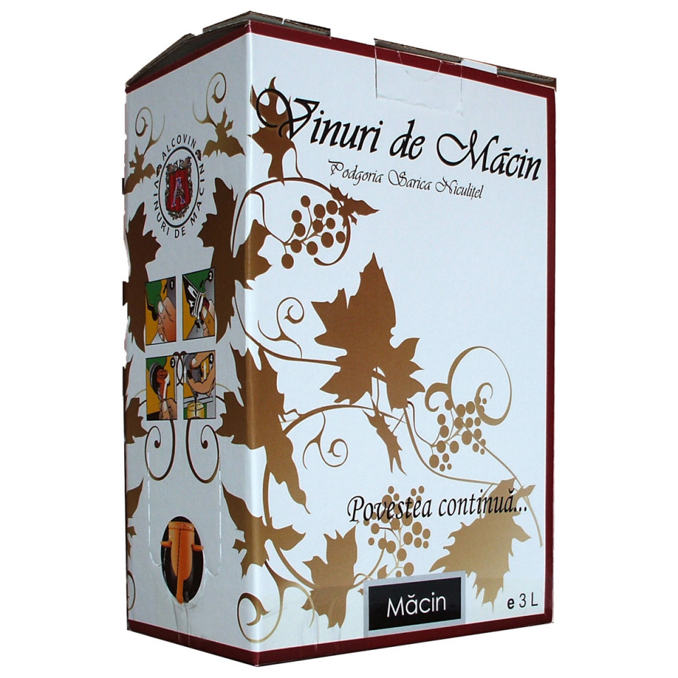 Macin Tamaioasa Romaneasca Demisec Bag In Box 3L
