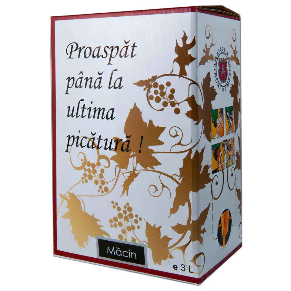 Macin Tamaioasa Romaneasca Demisec Bag In Box 3L