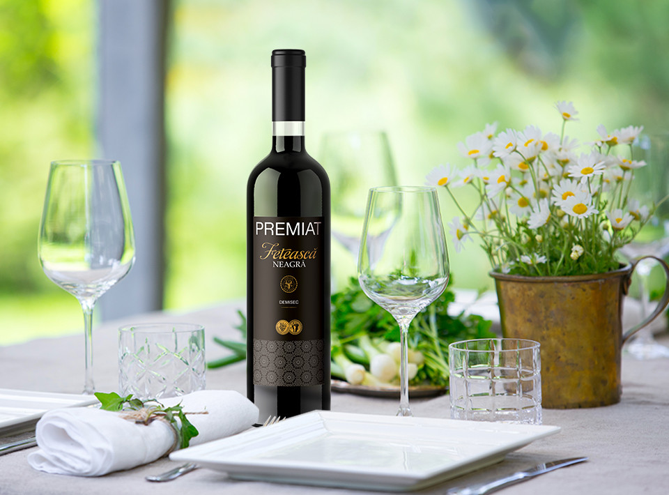 Vincon, Premiat, Feteasca Neagra, Demisec, 13%, 0.75L