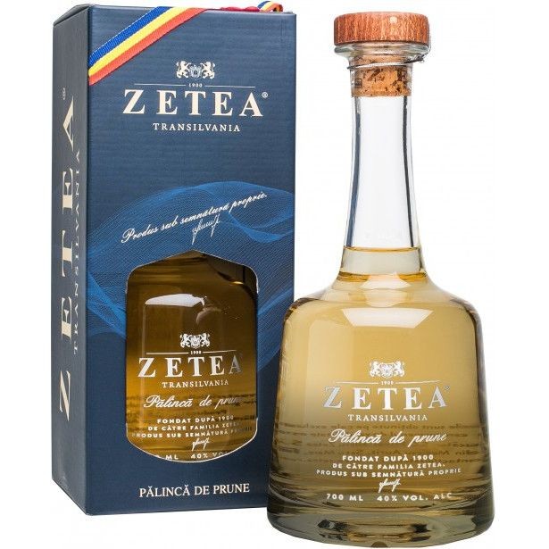 Zetea Palinca de Prune Cutie 40% 0.7L