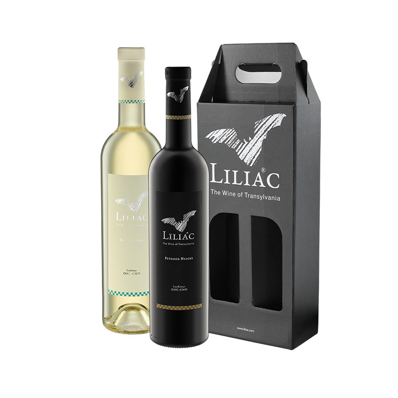 Pachet Liliac Feteasca Alba+Feteasca Neagra 0.75L