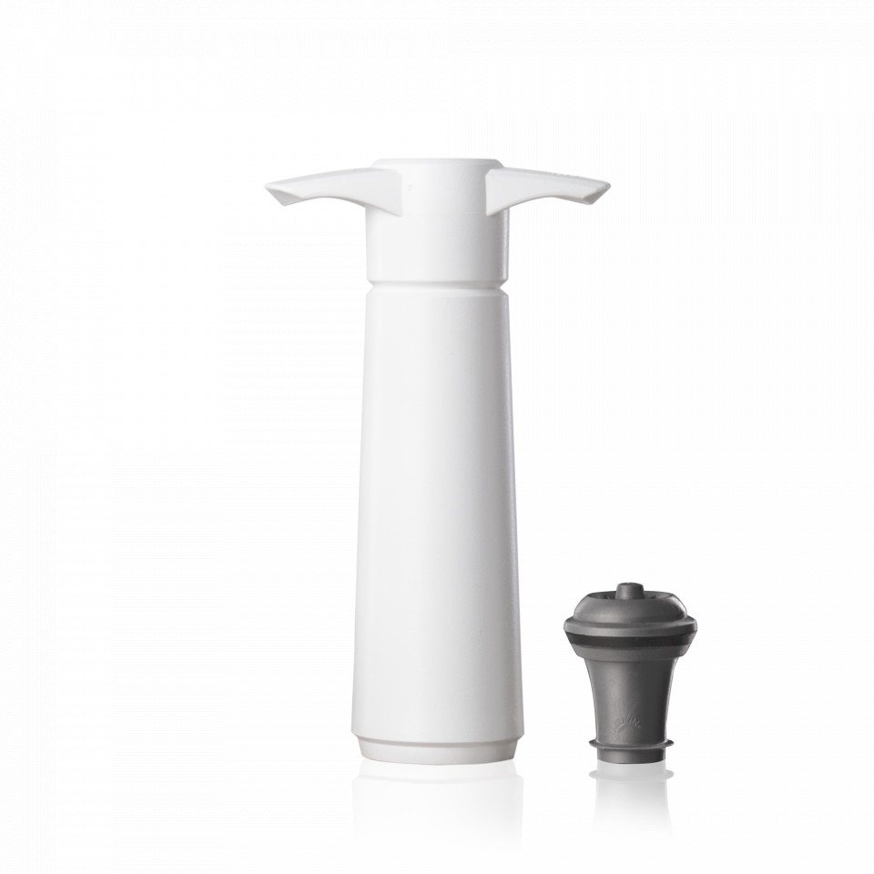 Vacu Vin Pompa Vacumat Wine Saver Alb 1 Dop
