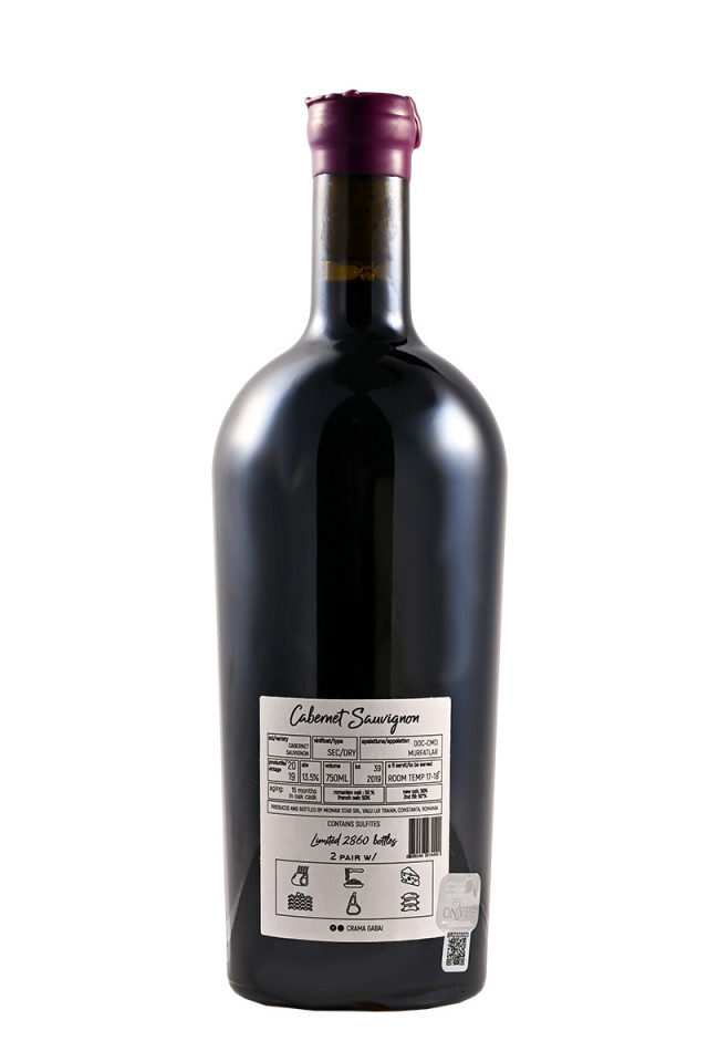 Crama Gabai Cabernet Sauvignon Oak Cask 0.75L