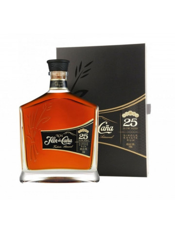 Flor De Cana Centenario 25 YO 0.7L + Cutie