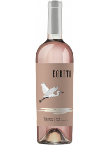 Lebada Neagra Egreta Merlot Rose Sec 0.75L
