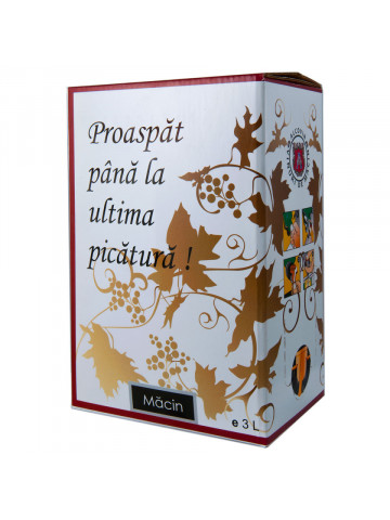 Macin Tamaioasa Romaneasca Demisec Bag In Box 3L