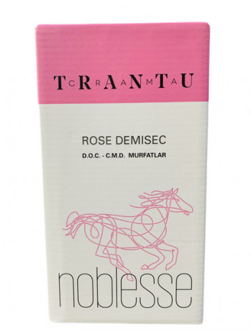 Crama Trantu Noblesse Bag in Box Rose Demisec 2L