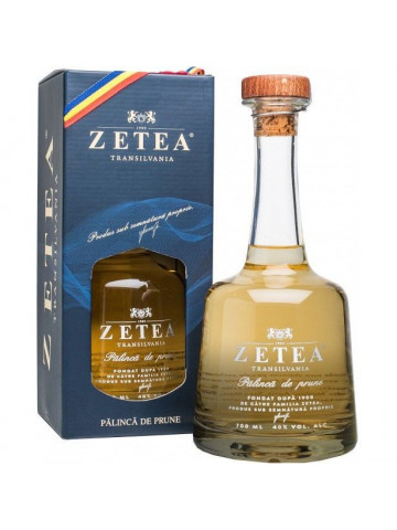 Zetea Palinca de Prune Cutie 40% 0.7L