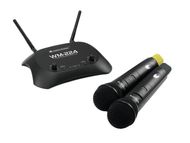 OMNITRONIC WM-224 2-Channel Wireless Microphone System 2.4GHz
