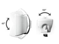 OMNITRONIC OD-5T Wall speaker 100V white 2x