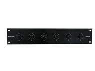 OMNITRONIC PA 6-zone stereo vol cont10W bk