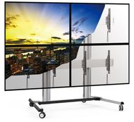 ALLMOUNTS Suport de podea mobil pentru videowall 2x2
