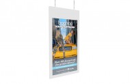 ALLSEE Display suspendat cu ecran pe ambele fete (55")