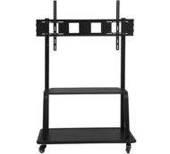 ALLMOUNTS Suport de podea mobil cu polita AV