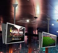 ALLMOUNTS Suport de tavan telescopic dublu