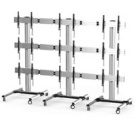 ALLMOUNTS Suport de podea mobil pentru videowall 3x3