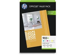 Value Pack CMY HP 903XL + 75 Sh 210X297Mm 1Cc20AE Original HP Officejet Pro 6960 Aio