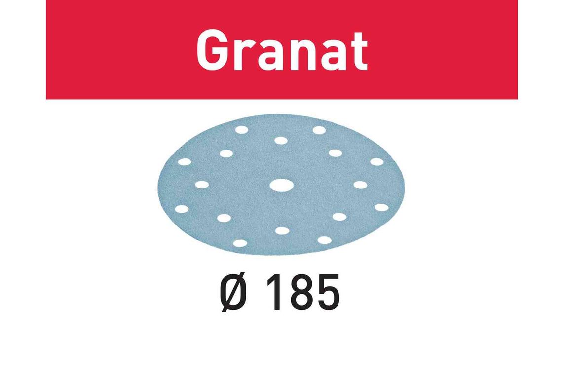 Festool Foaie abraziva STF D185/16 P40 GR/50 Granat