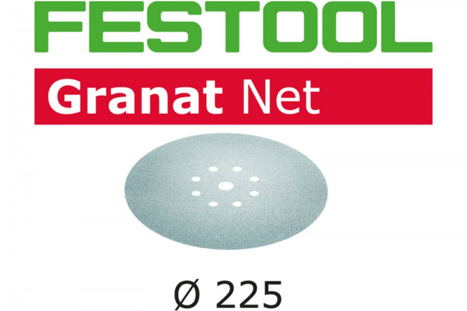 Festool Material abraziv reticular STF D225 P150 GR NET/25 Granat Net