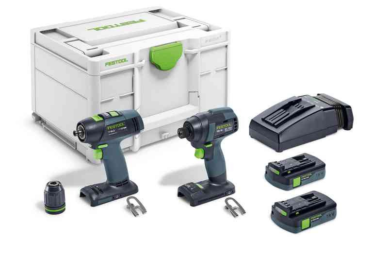 Festool Set maşină de înşurubat TID 18 C 3,1-Set T18