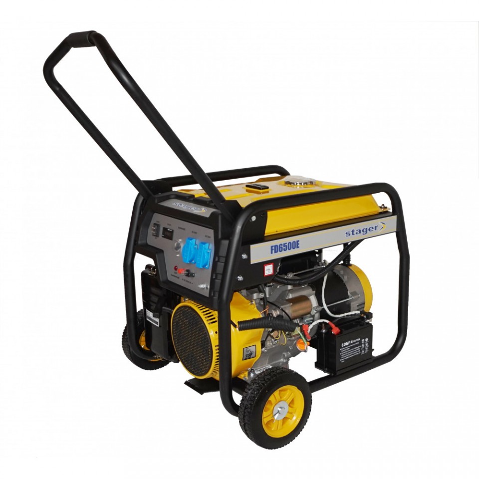 Generator de curent monofazat open frame Stager FD 6500E