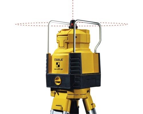 Nivela laser rotativ cu pendul autonivelant, orizontal, vertical - 180m diametru Stabila LAPR 150