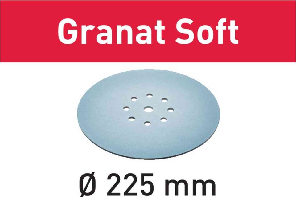 Festool Foaie abraziva STF D225 P120 GR S/25 Granat Soft