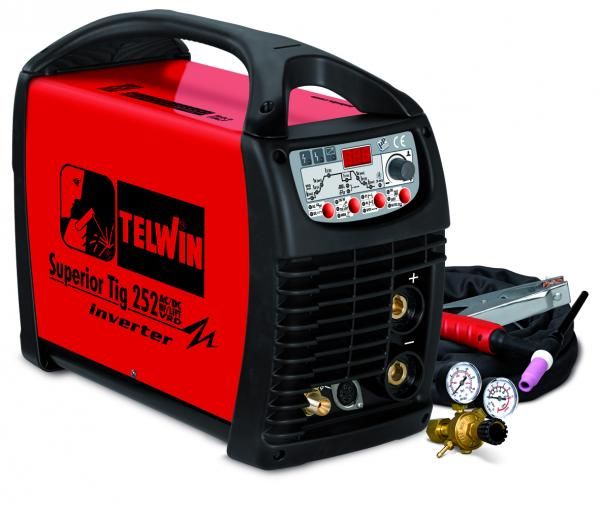 APARAT DE SUDURA TELWIN tip TIG SUPERIOR TIG 252 AC/DC -HF/LIFT