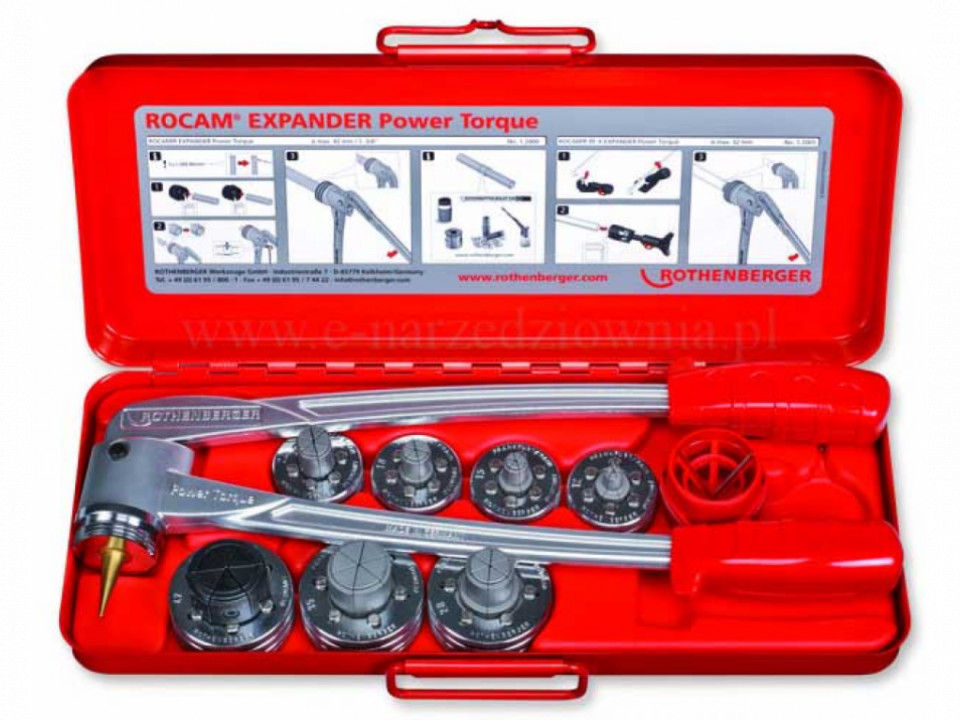 Set manual confectionare mufe ROLOCK Expandor Rothenberger