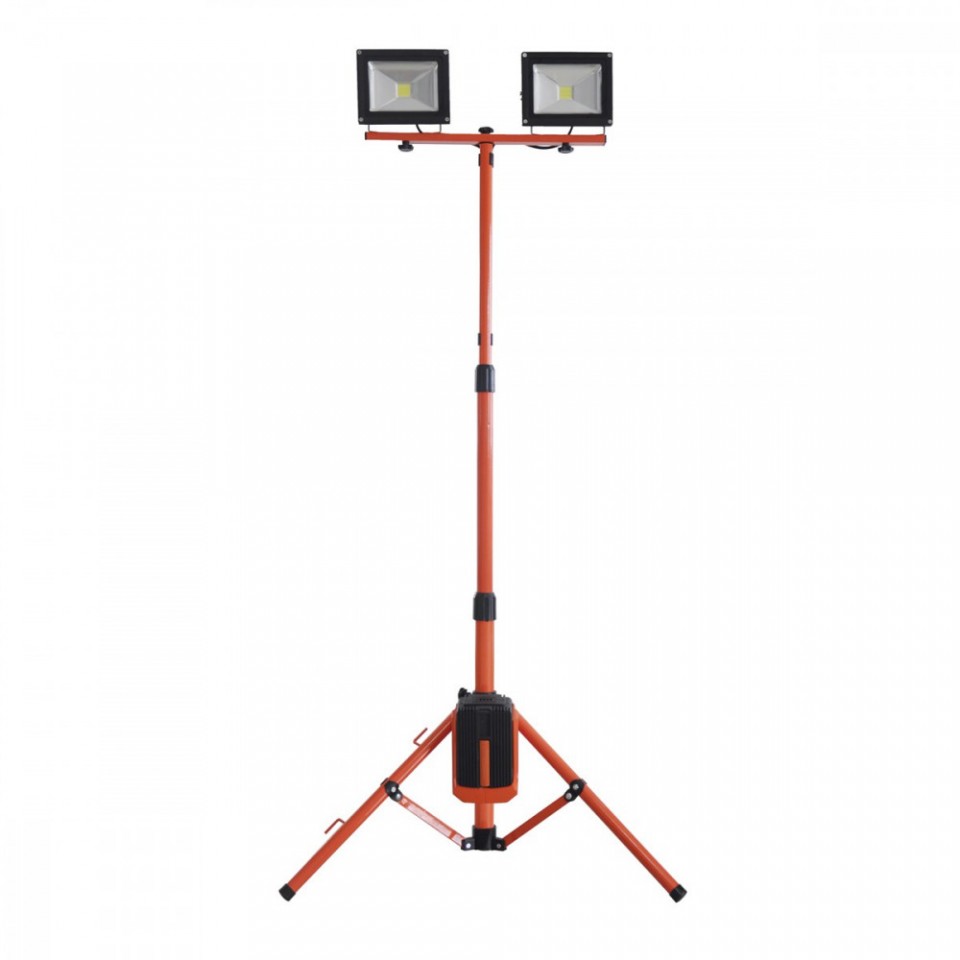 Stand 2 proiectoare cu led 2x20W Redback ED40