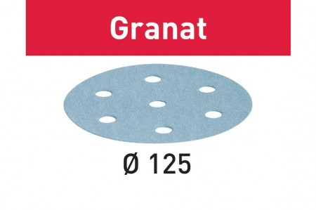 Festool Foaie abraziva STF D125/8 P60 GR/10 Granat