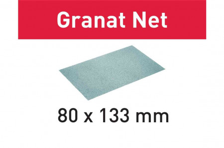 Festool Material abraziv reticular STF 80x133 P80 GR NET/50 Granat Net