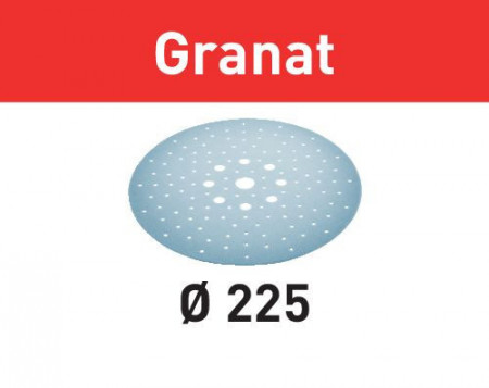 Festool Foaie abraziva STF D225/128 P180 GR/25 Granat