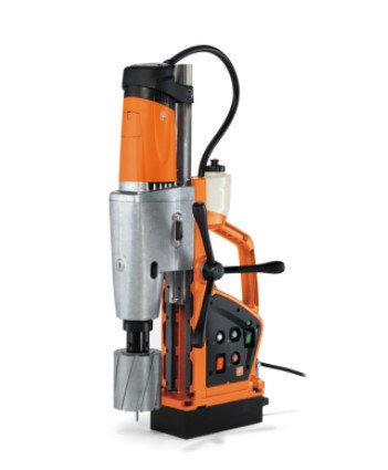 Masina de gaurit cu talpa electromagnetica Fein, cu 4 trepte de viteza, prindere Weldon KBU 110-4M
