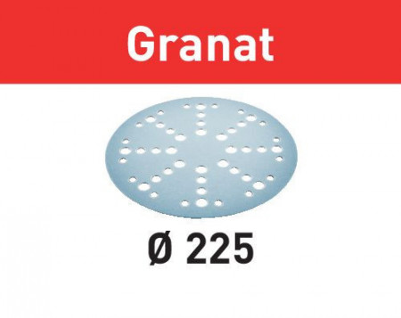 Festool Foaie abraziva STF D225/48 P60 GR/25 Granat