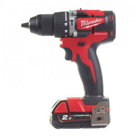 Masina de gaurit Milwaukee cu percutie cu acumulator MODEL M18 CBLPD-202C, 60NM