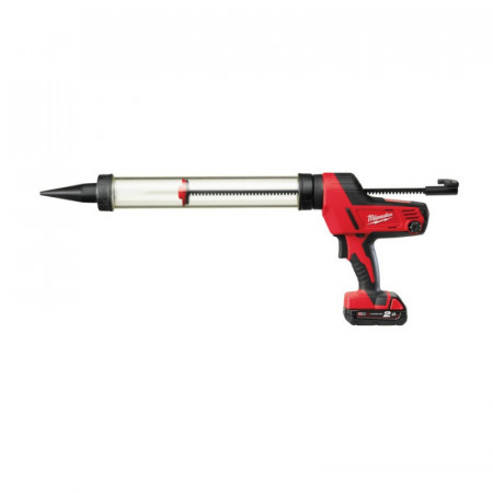 Pistol aplicare Milwaukee silicon cu acumulator MODEL C18 PCG-600T-201B, 600ML