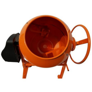 Betoniera Breckner BT 220, putere 1000 W, volum cuva 220 L, pinion + coroana din fonta, 60 kg