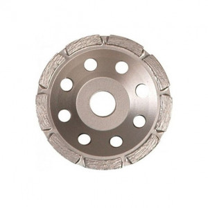 Disc diamantat Sonnenflex 81085_8, tip oala cu 2 straturi, pentru beton, granit, uz general, D 125X5X22.23 mm