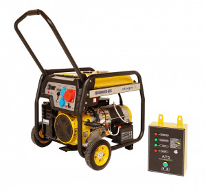 Stager FD 10000E3+ATS generator open-frame 8kW, trifazat, benzina, automatizare