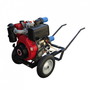 Motopompa Profesionala de presiune DWP 186 K3 cu motor KAMA (diesel )