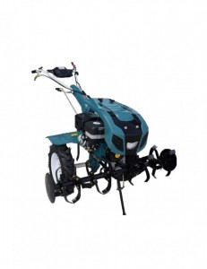 Pachet motocultor Dakard HS1100D New 16CP cu freze, roti metalice si plug reversibil